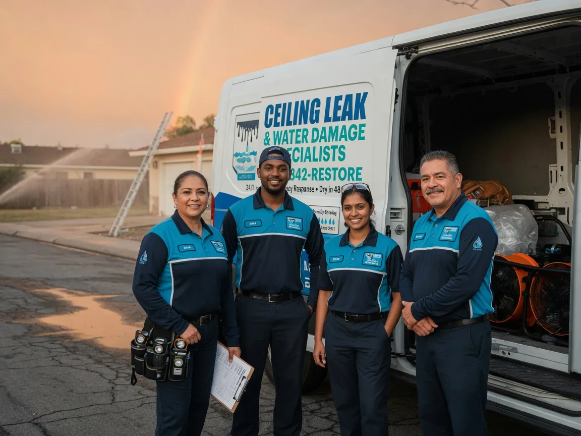 Ceiling Leak Cleanup company in Moscow Mills, MO