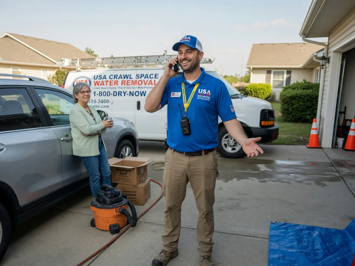Crawl Space Water Removal Moscow Mills, MO FAQs